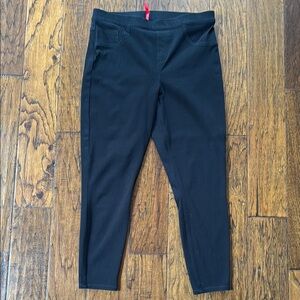SPANX Black Five Pocket Jean Style Leggings